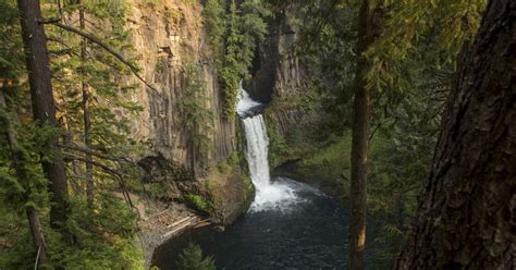 how difficult is the toketee falls hike